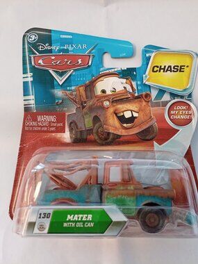 Disney Pixar Cars #130 MATER With Oil Can CHASE